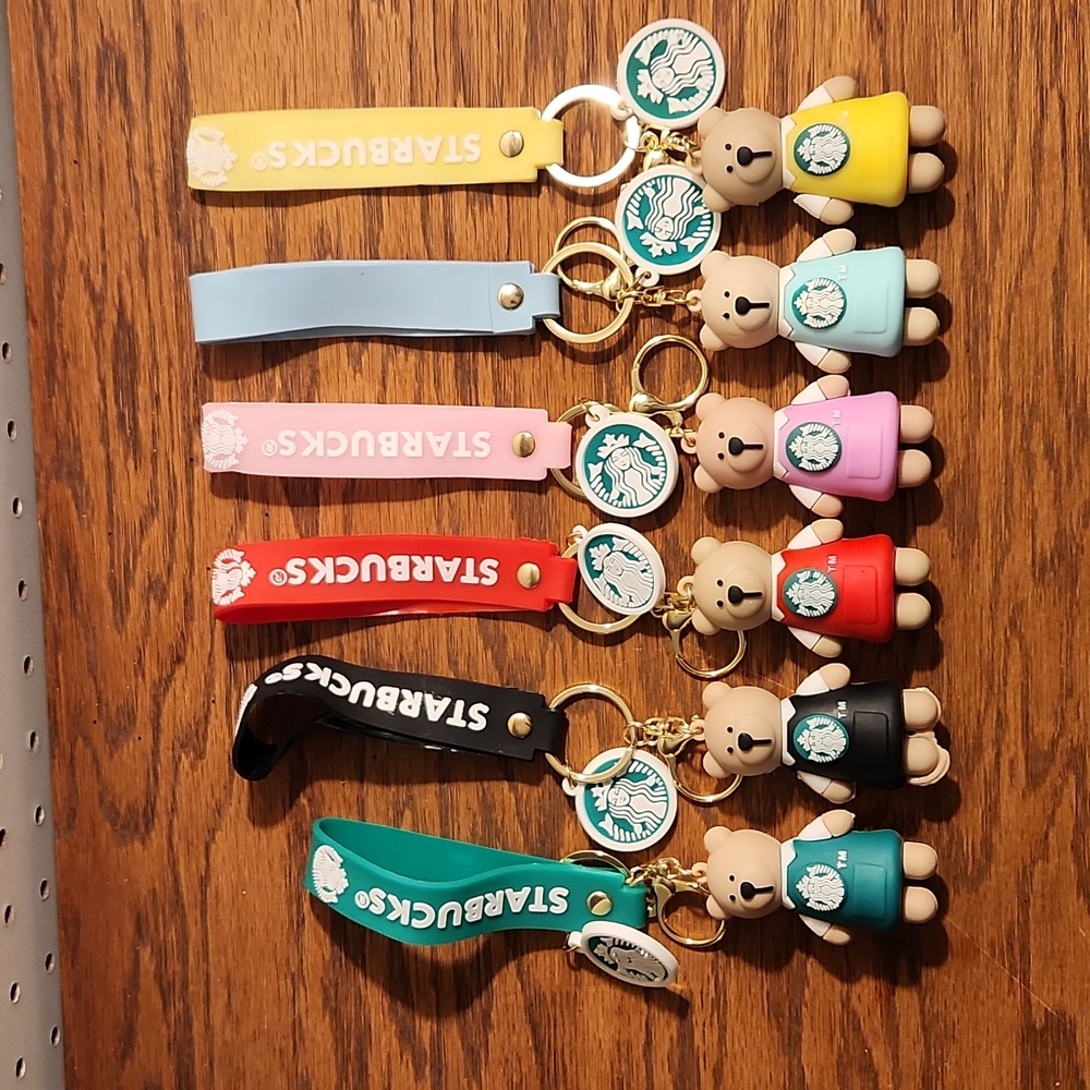 Starbucks Bear Keychains - image 1